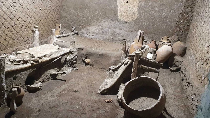 Pompeya descubre la habitación de una familia de esclavos