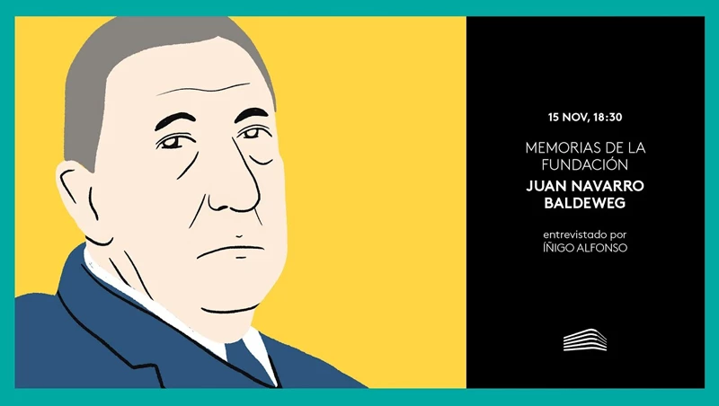 Juan Navarro Baldeweg en la Fundación Juan March