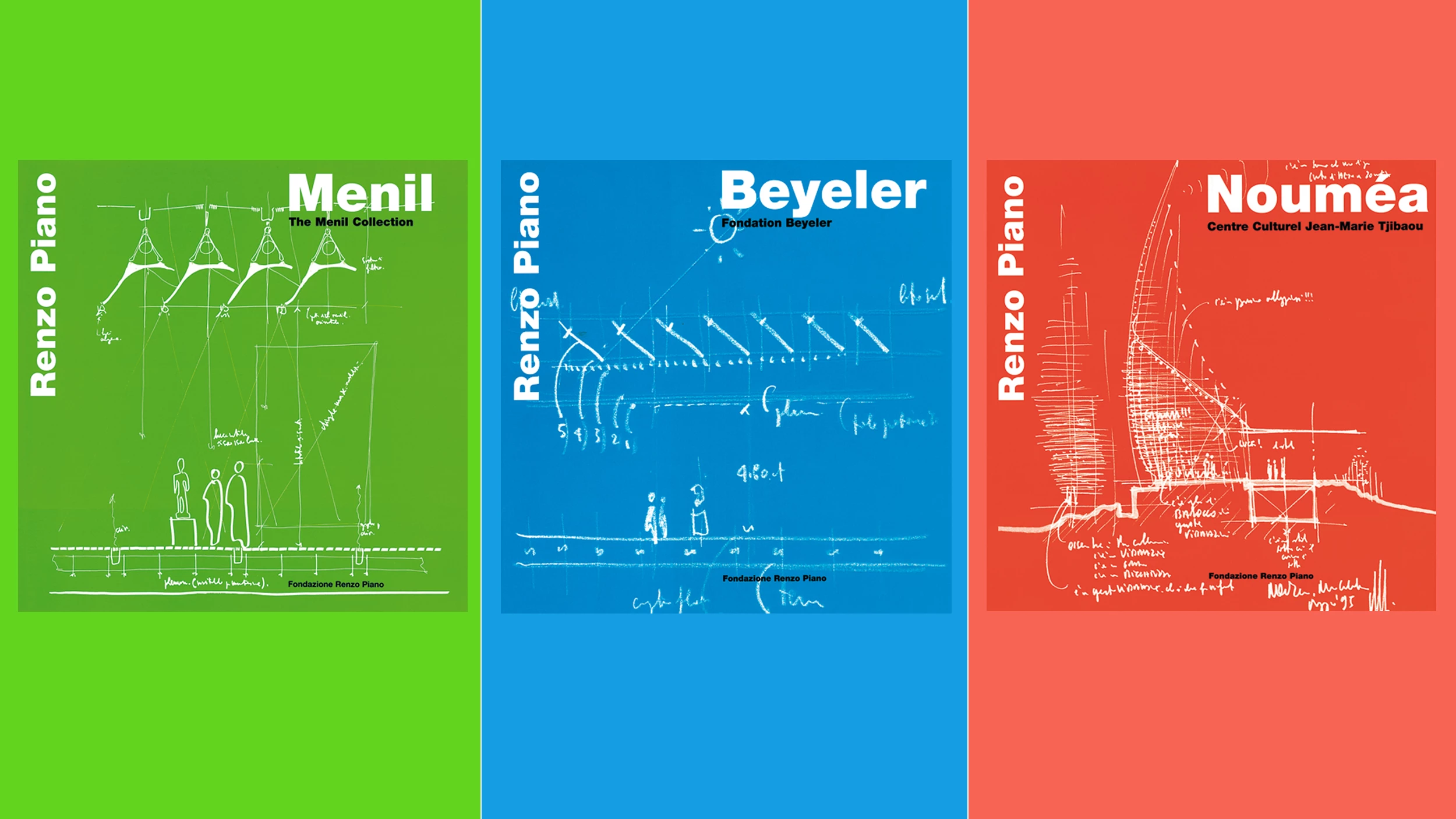 Fondazione Renzo Piano, las tres primeras obras