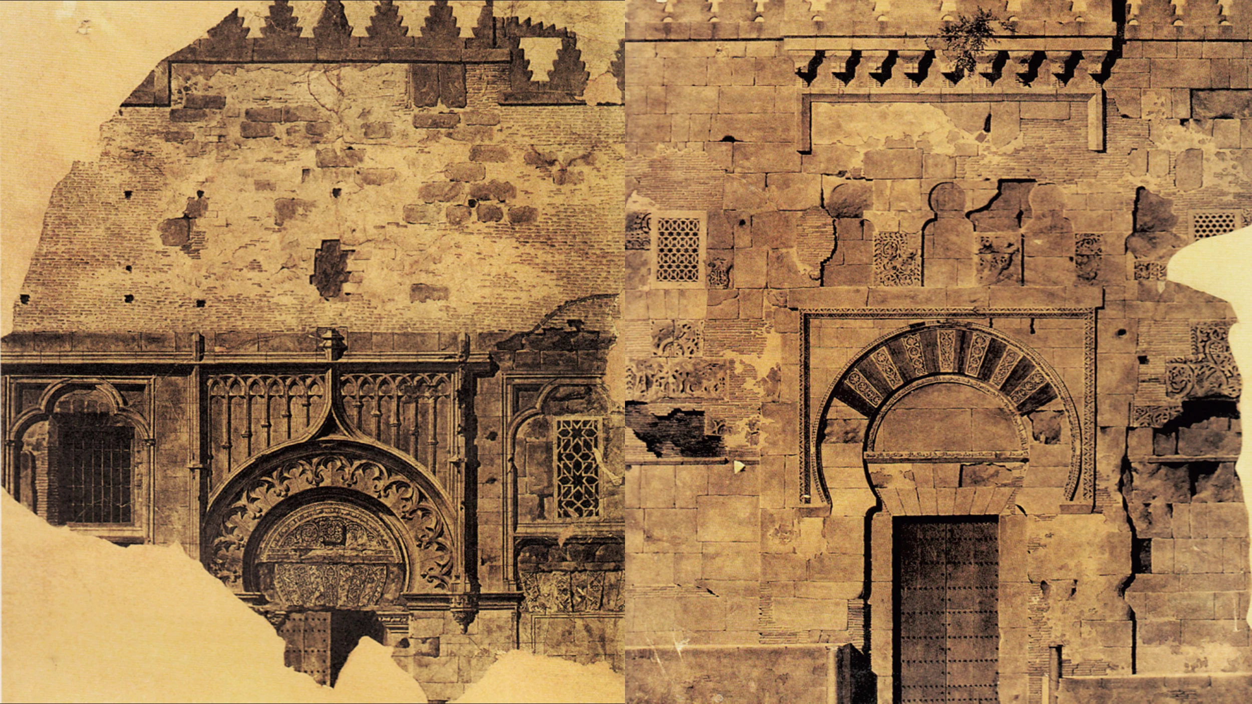 Vida dibujada de un monumento híbrido