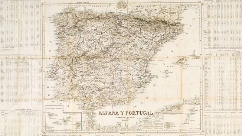 El hombre que dibujó bien España por primera vez