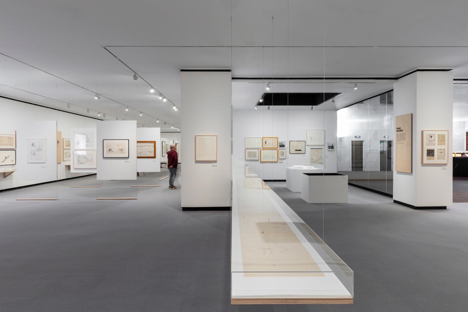 ‘Saul Steinberg, artista’ en la Fundación Juan March