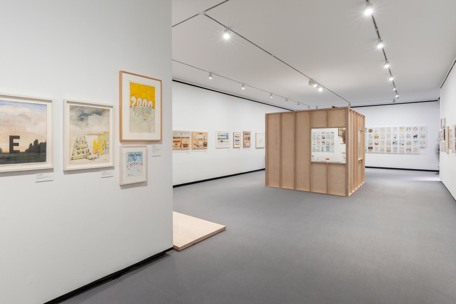 ‘Saul Steinberg, artista’ en la Fundación Juan March