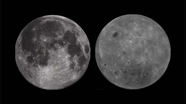 China revela cómo es la enigmática cara oculta de la Luna