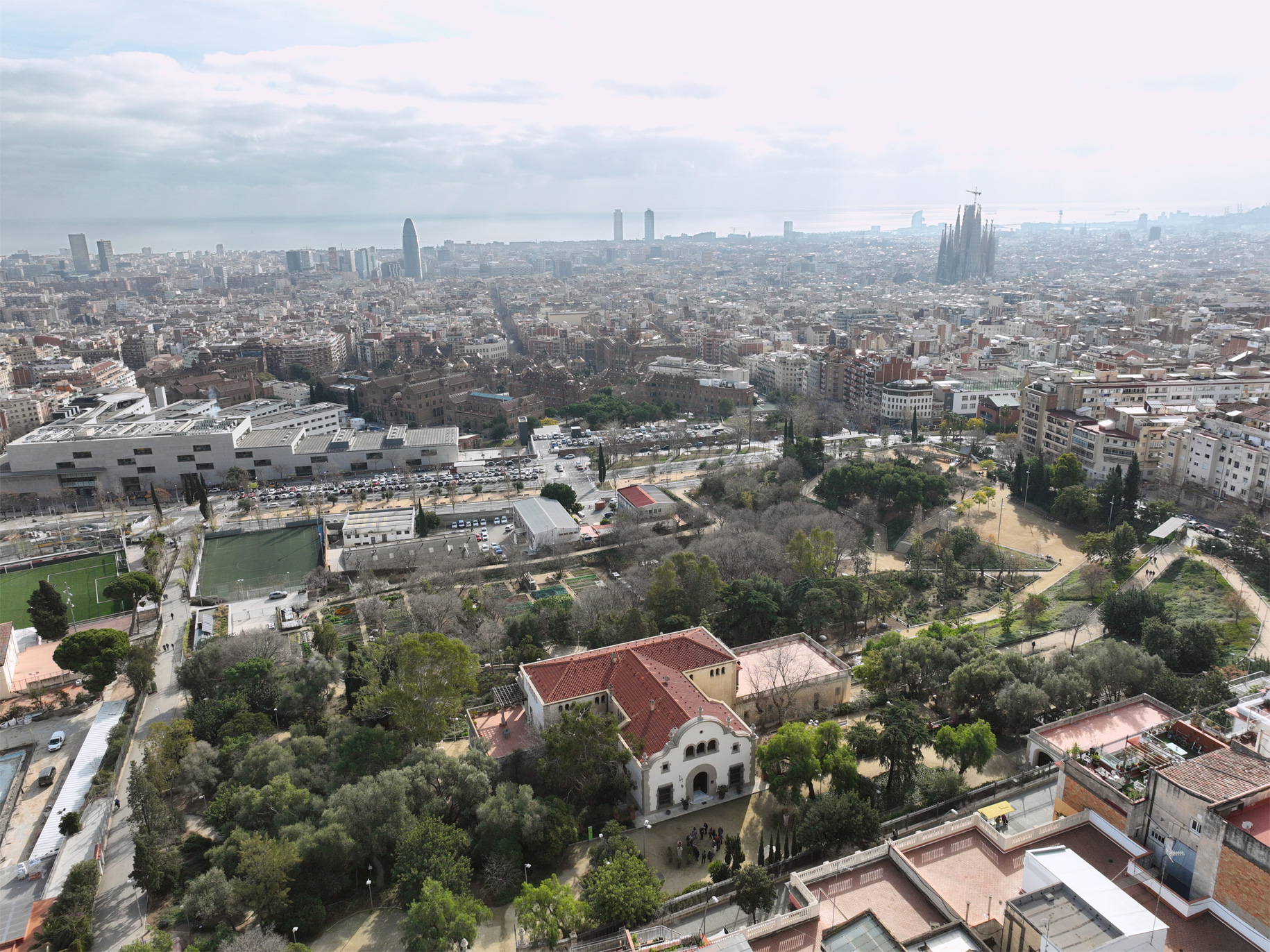 La Casa Museo Nuria Pla, un entorno patrimonial y paisajístico de gran valor para Barcelona