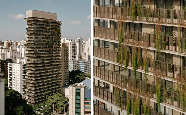 Edificio residencial Ibaté en São Paulo