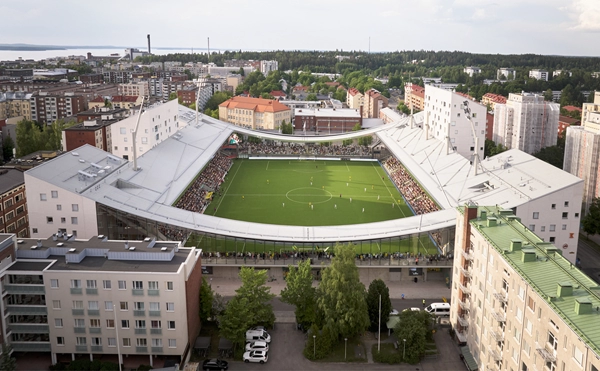 Tammela Stadium in Tampere
