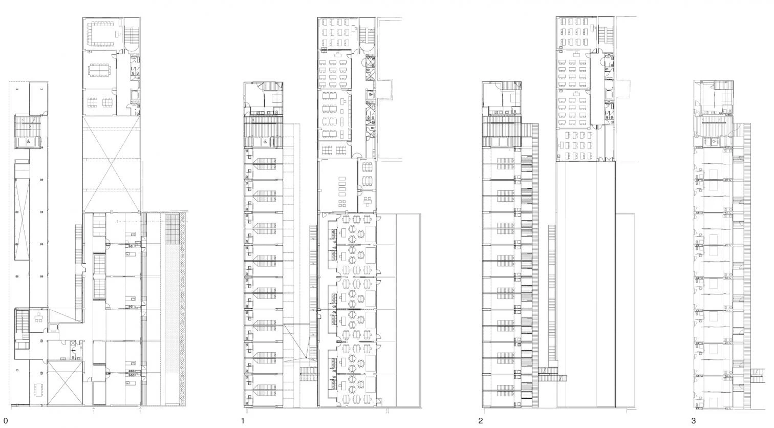 Viviendas escuela y guardería, Barcelona