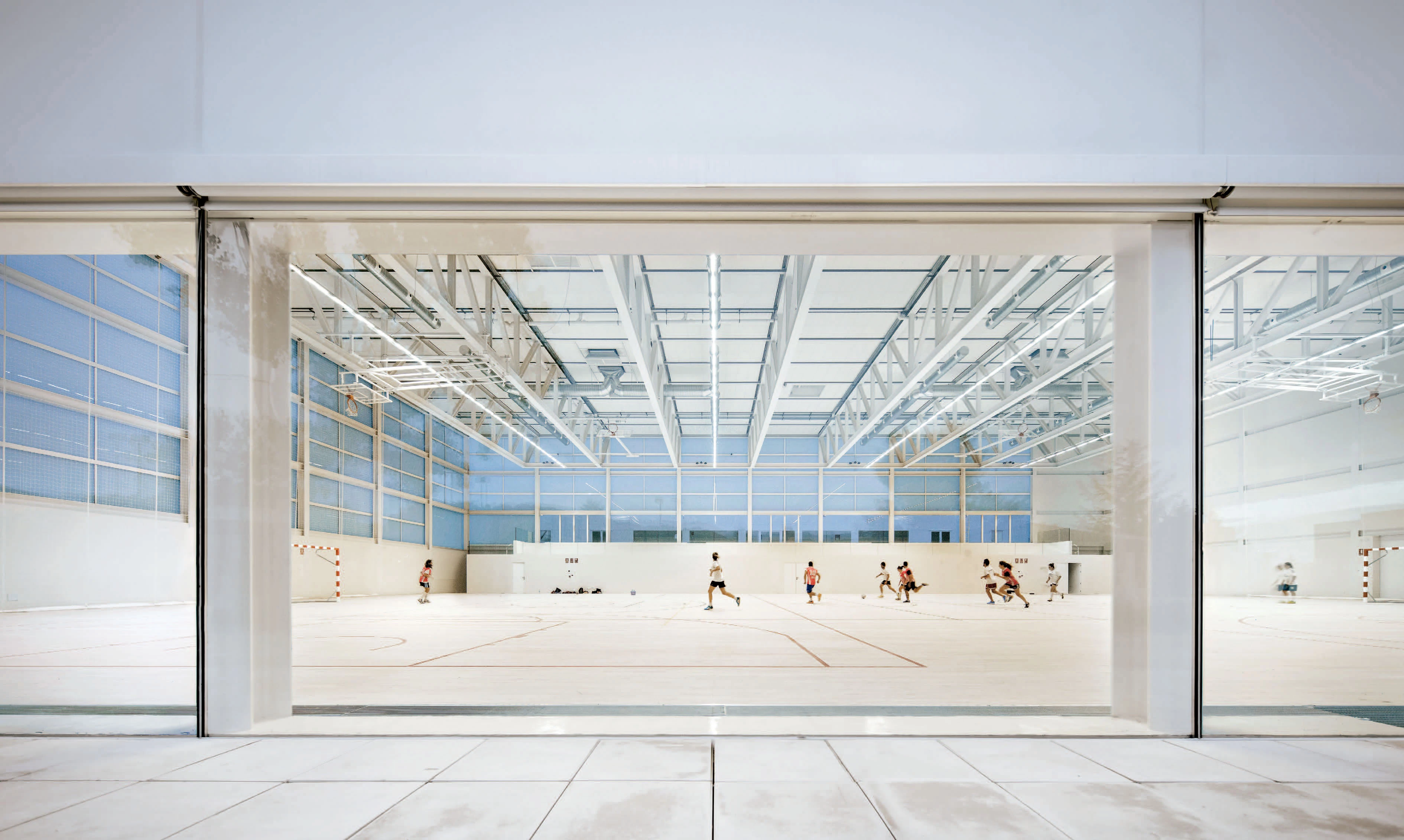 Pabellón deportivo y aulario, Pozuelo de Alarcón