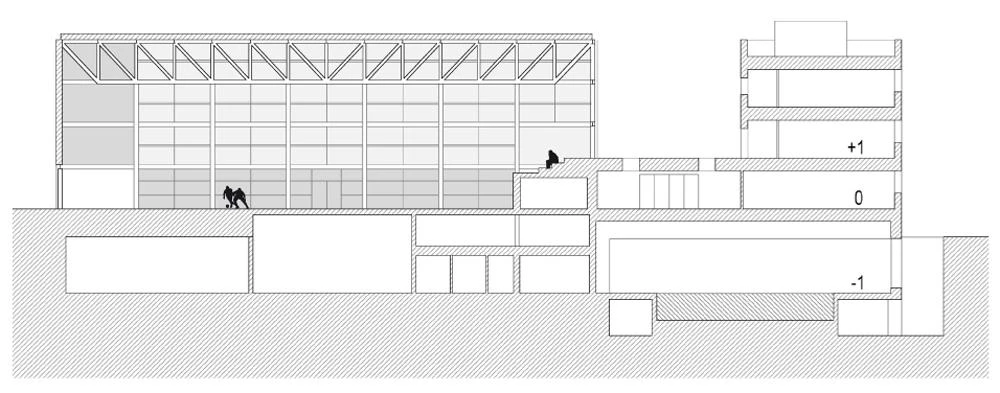 Pabellón deportivo y aulario