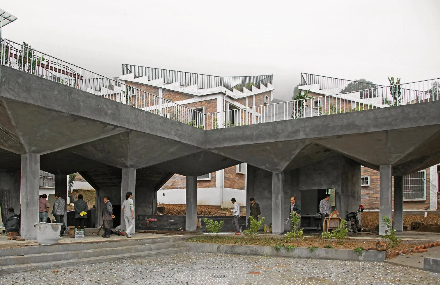 Reconstrucción del pueblo de Jintai