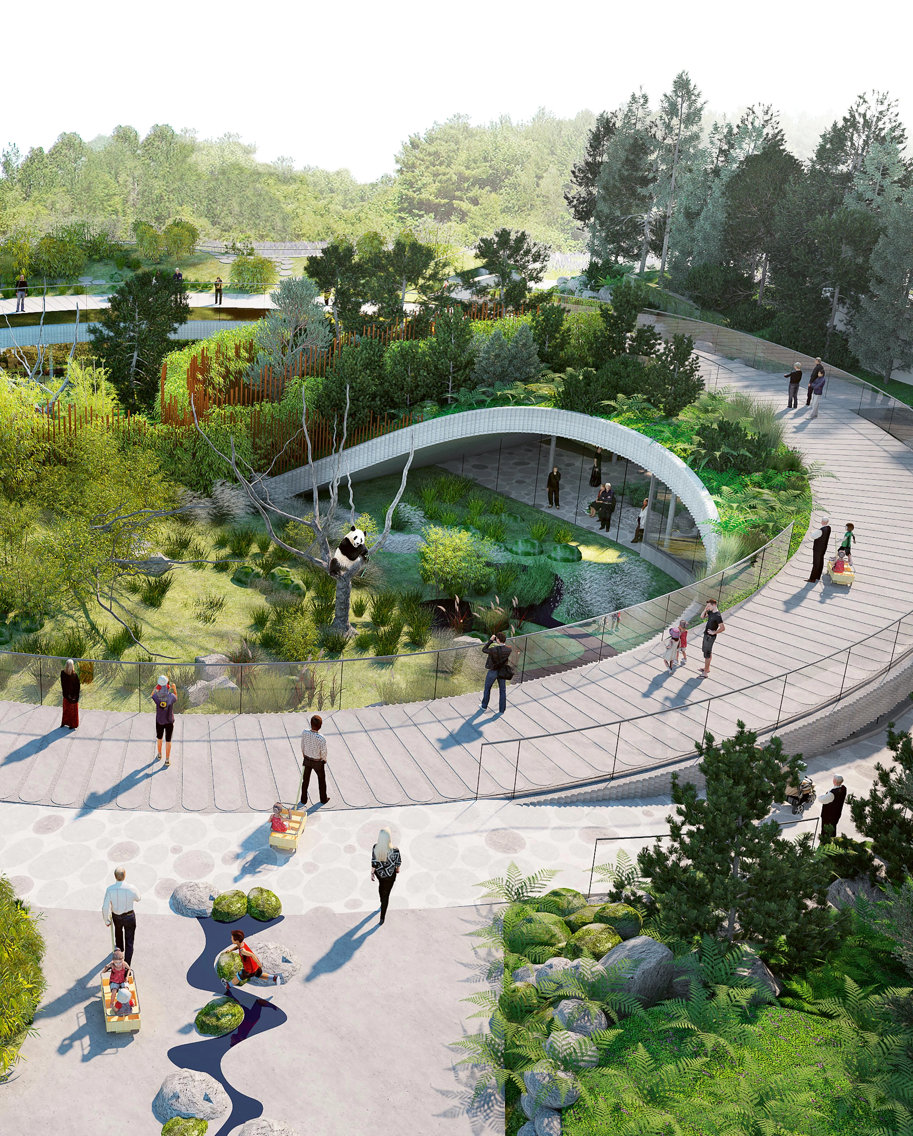 Panda House, Copenhagen (project stage)