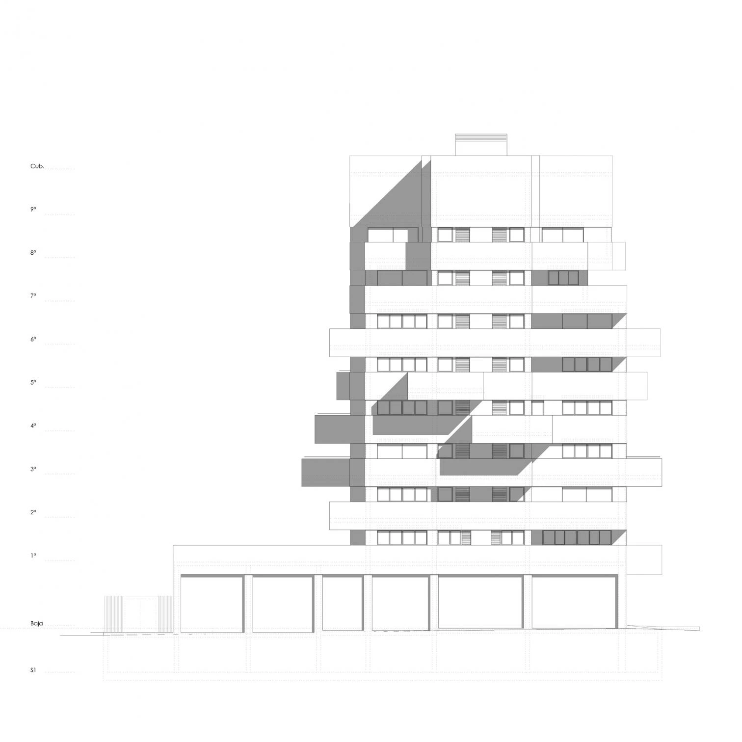 Edificio Albaidas en Madrid