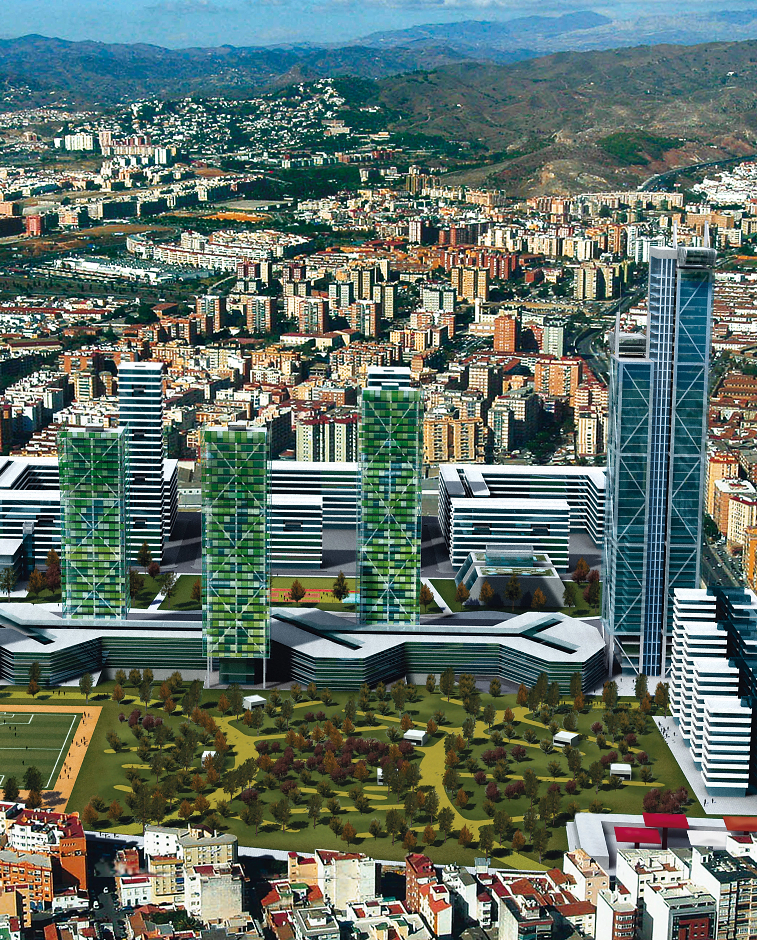 Management of the Old Lands of Repsol, Málaga