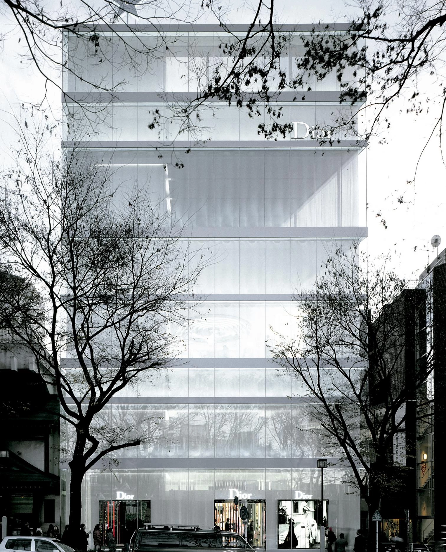 Edificio Dior en Omotesando, Tokio