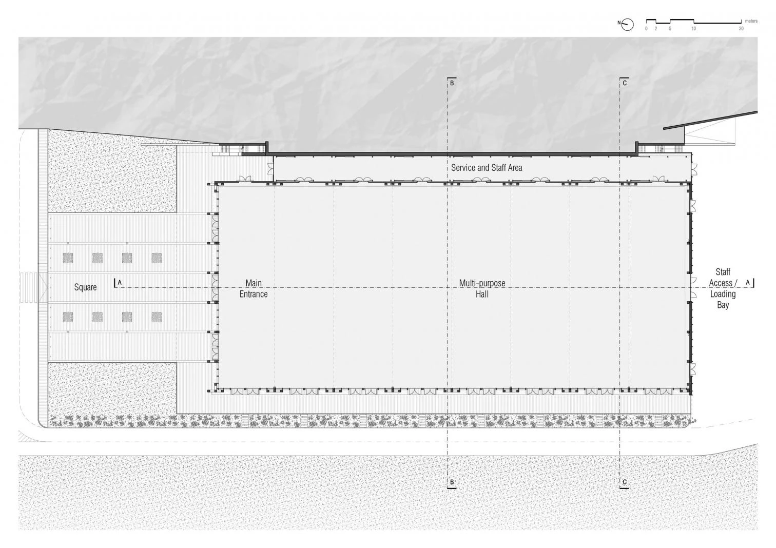 Centro de exposiciones y congresos, Agordo