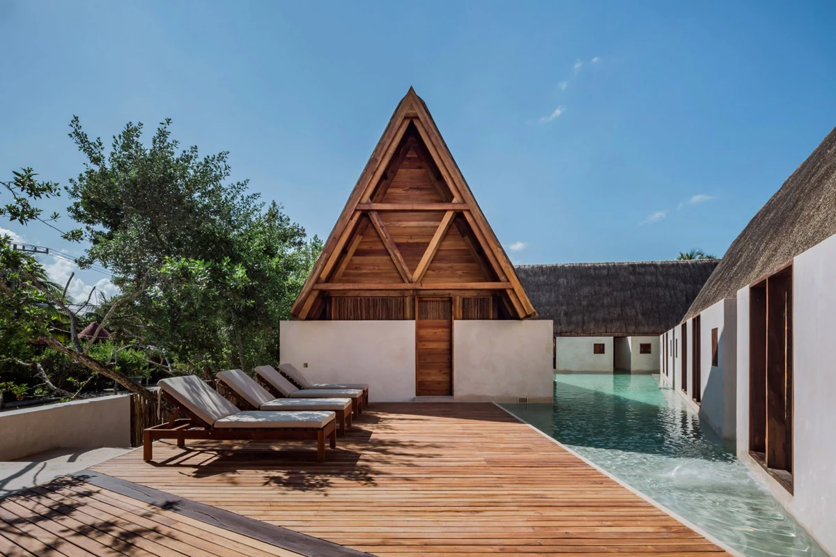 Estudio Macías Peredo, Hotel Punta Caliza en Holbox (México)