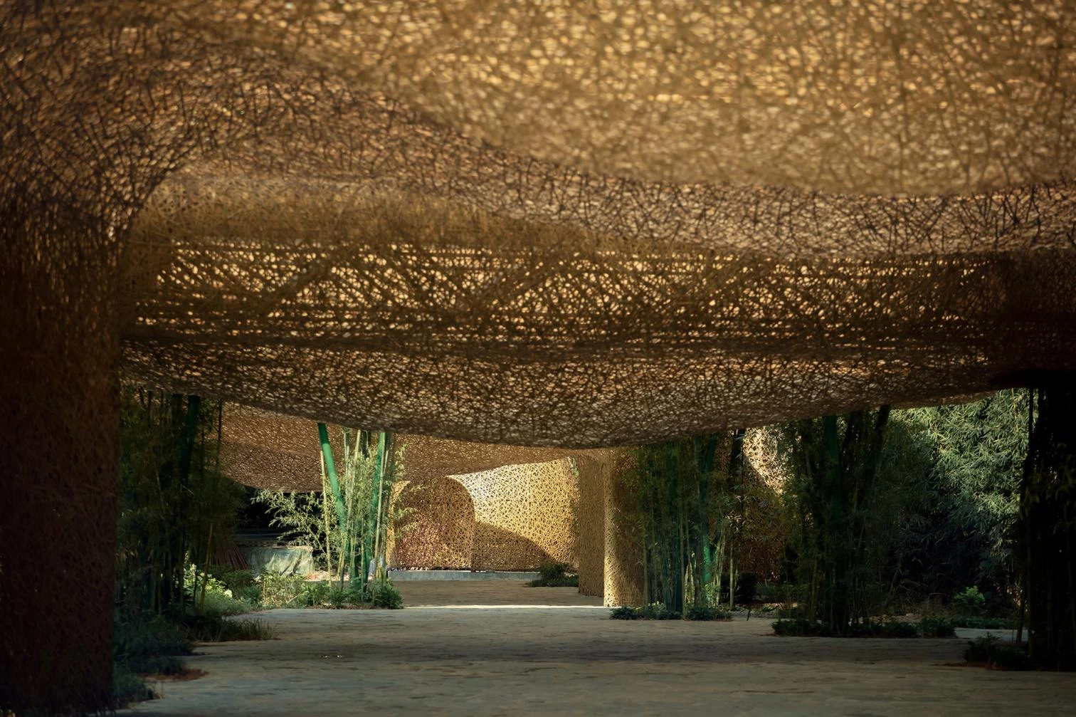 Bamboo Bamboo Canopy, Yangshuo