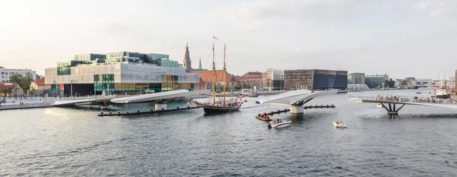 Lille Langebro Bridge in Copenhagen