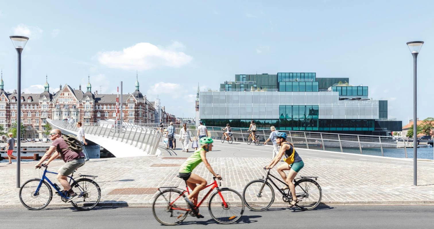 Lille Langebro Bridge in Copenhagen