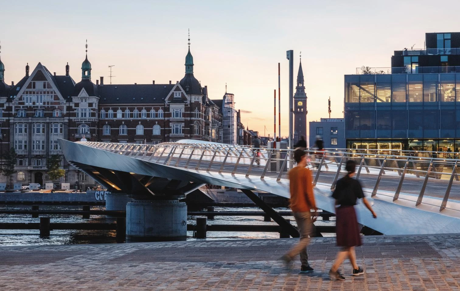 Lille Langebro Bridge in Copenhagen