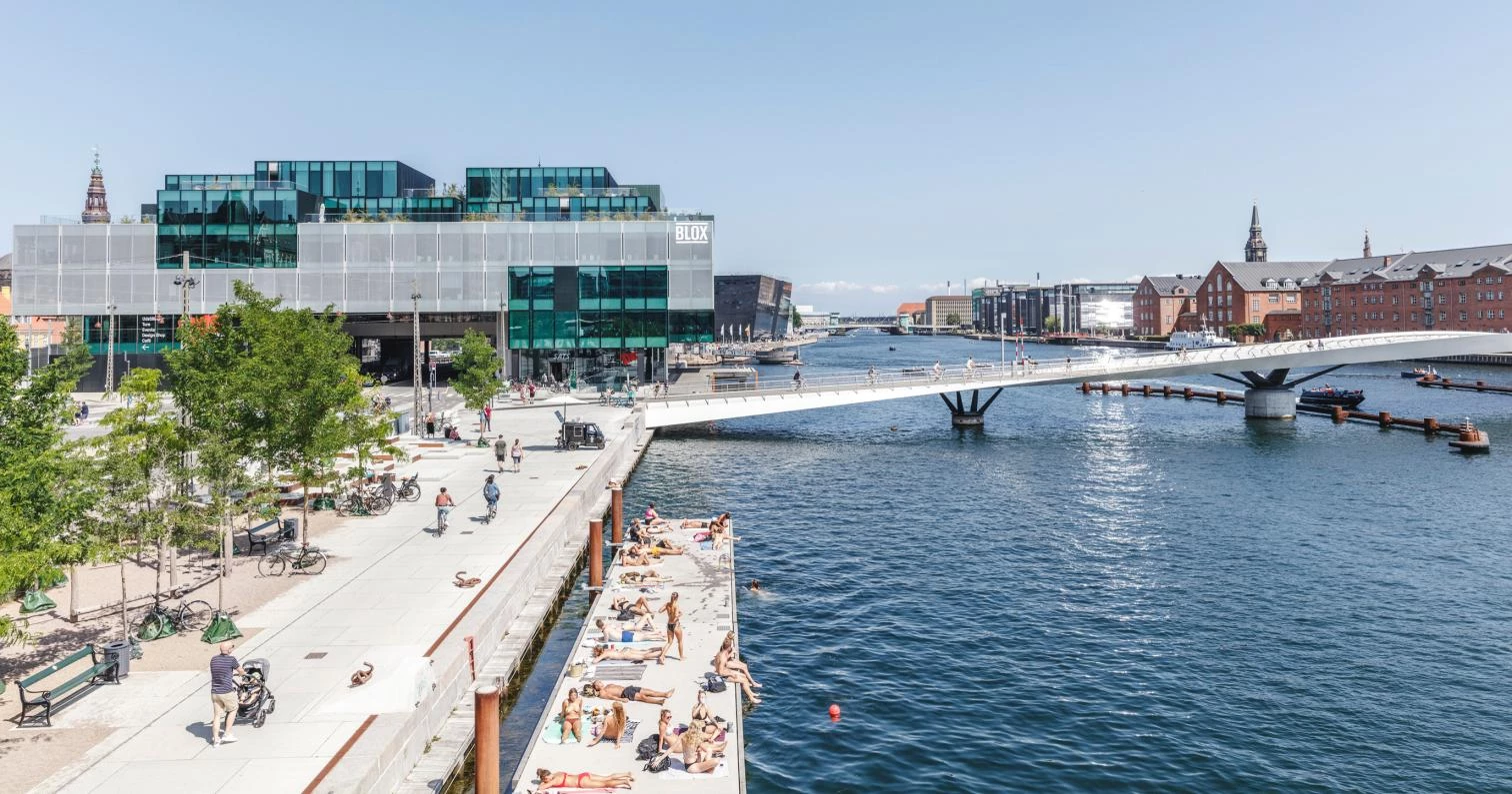 Lille Langebro Bridge in Copenhagen