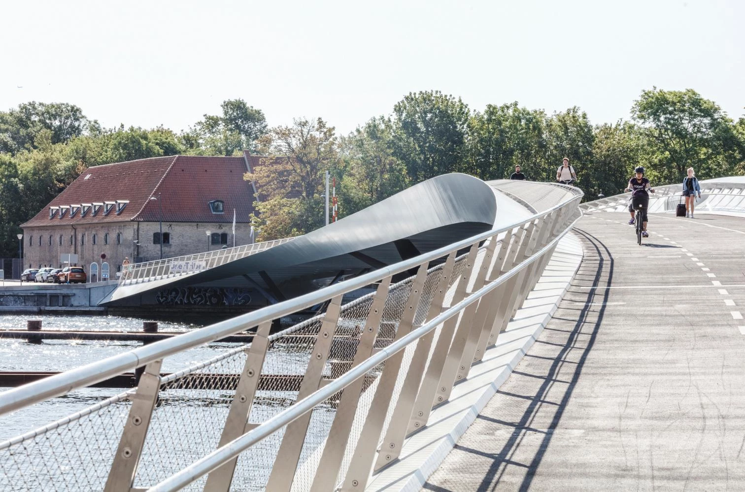 Lille Langebro Bridge in Copenhagen