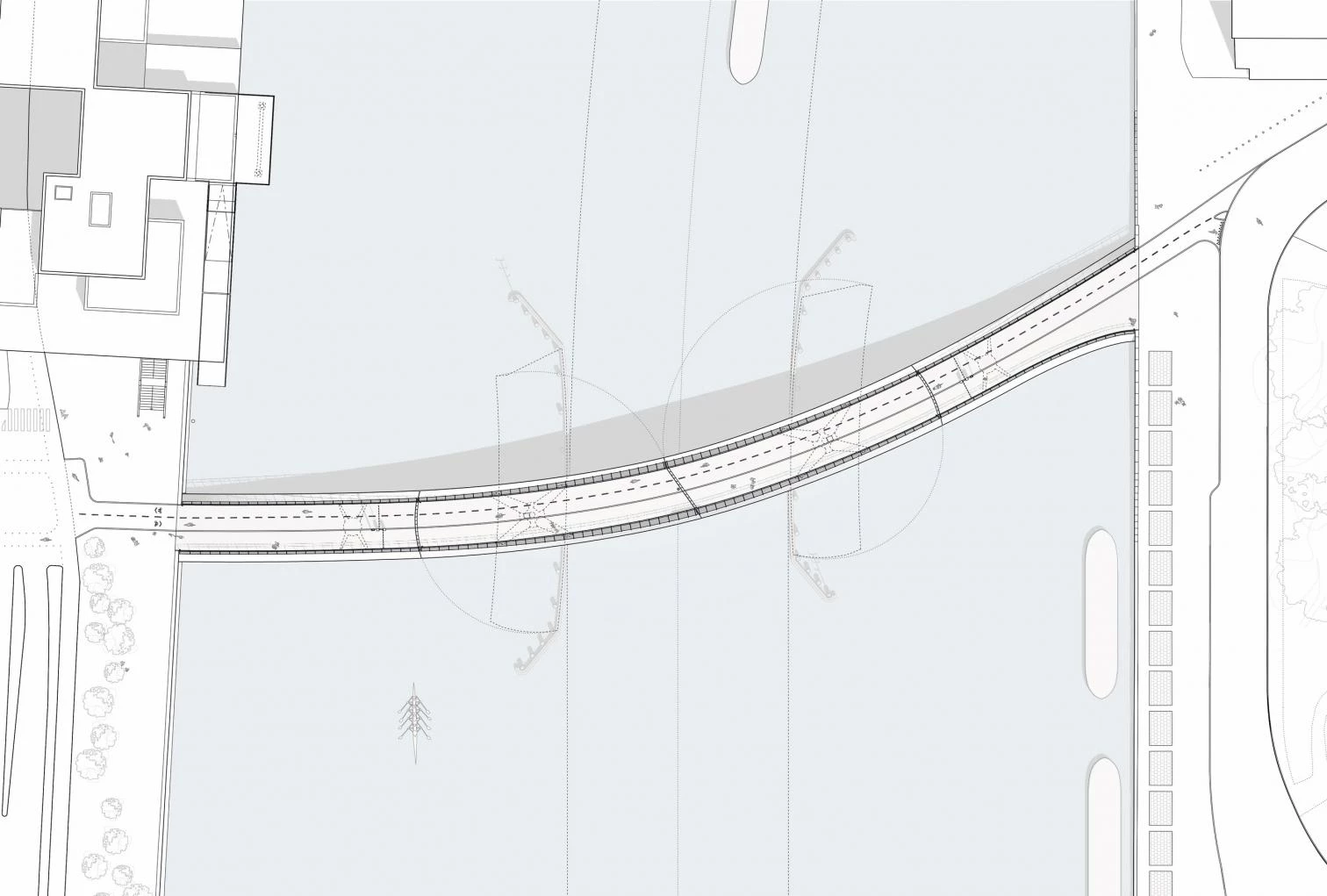 Lille Langebro Bridge in Copenhagen