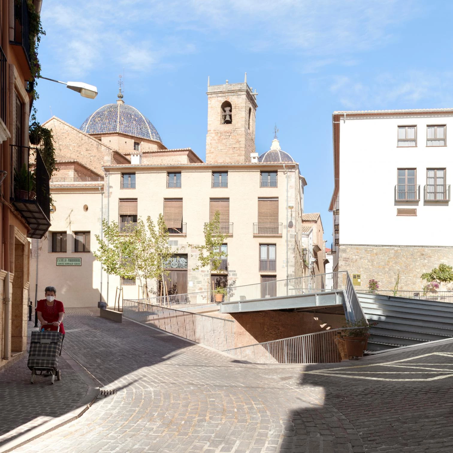 Synagogue Square in Onda