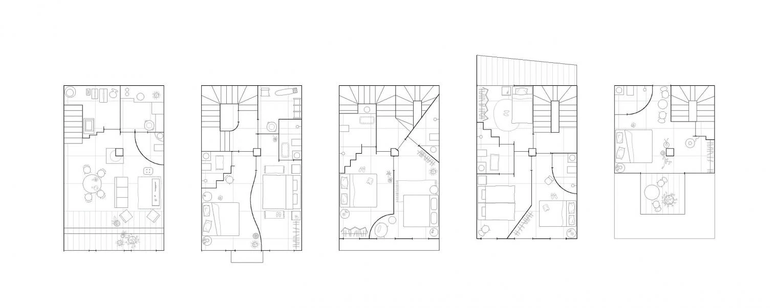 077 Casa alrededor de una chimenea en Amarante