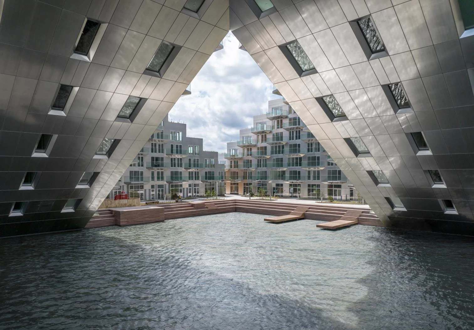 Viviendas Sluishuis en Ámsterdam