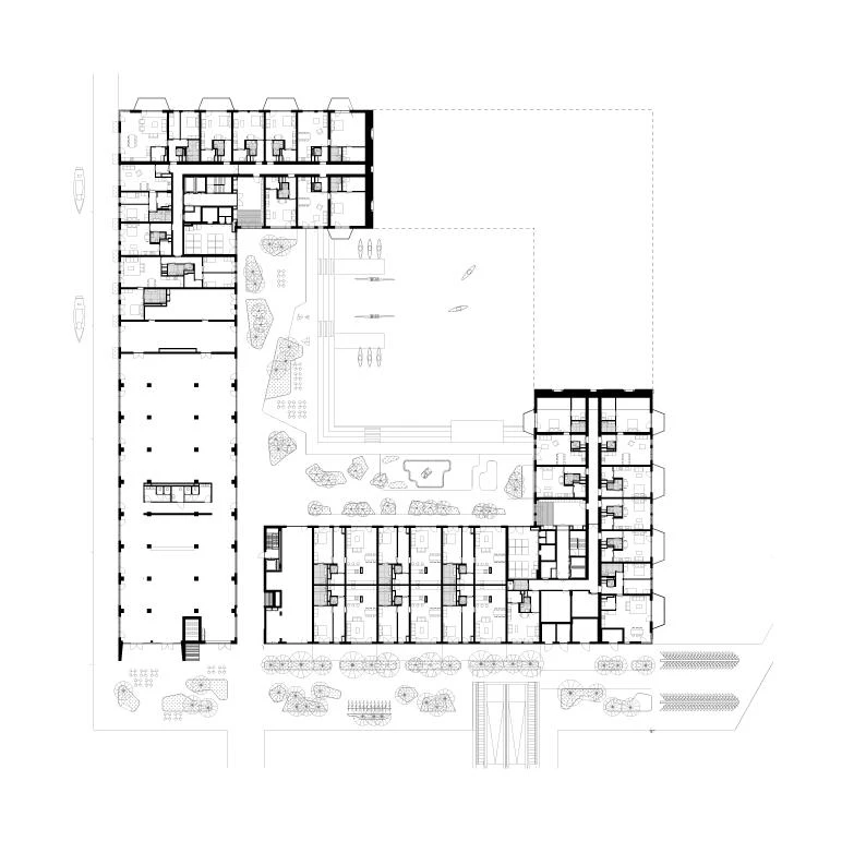 Viviendas Sluishuis en Ámsterdam