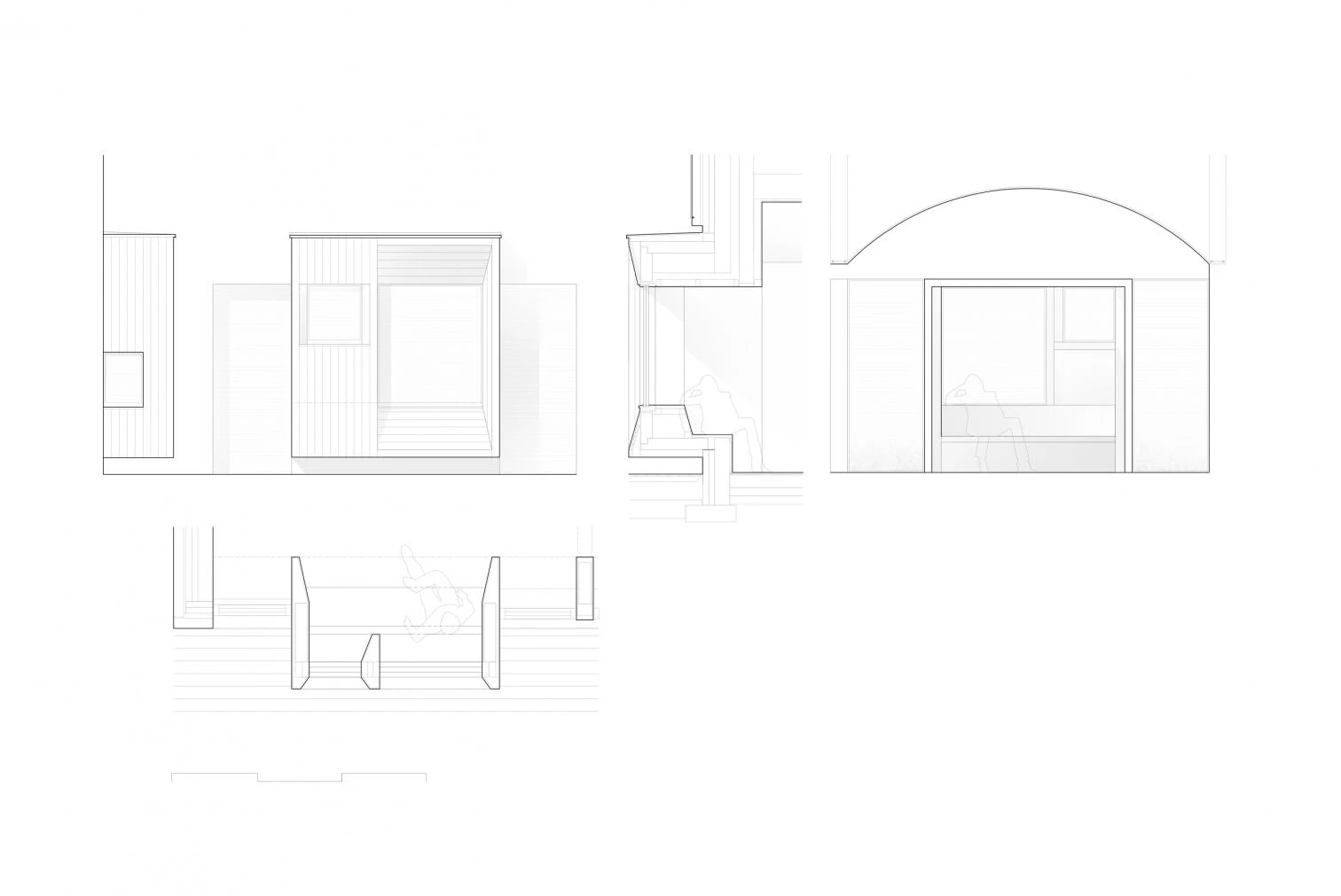 Art Sauna, junto al Museo Gösta Serlachius en Mänttä