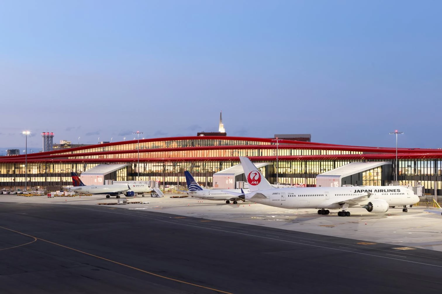 Terminal E del Aeropuerto Internacional Boston Logan