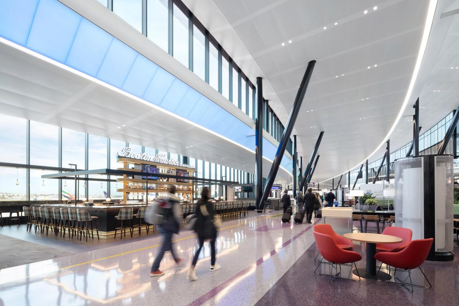 Terminal E del Aeropuerto Internacional Boston Logan