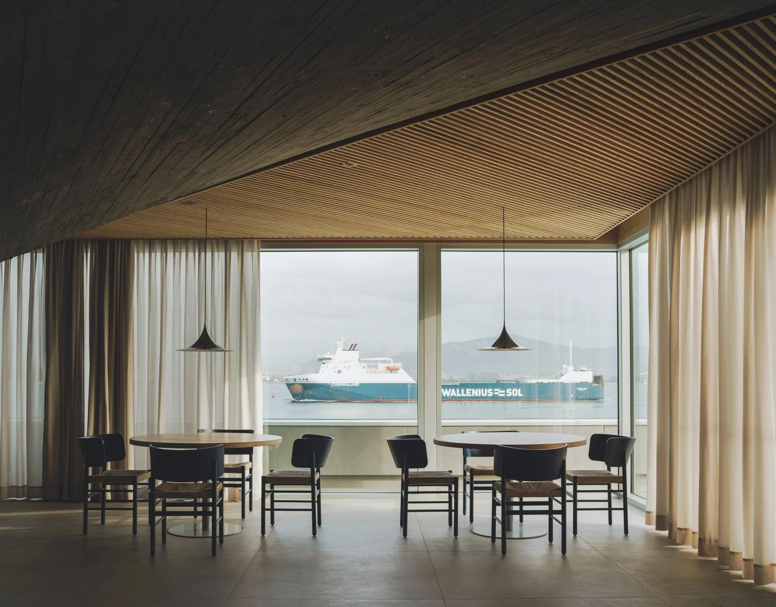 Restaurante del Museo Marítimo del Cantábrico en Santander