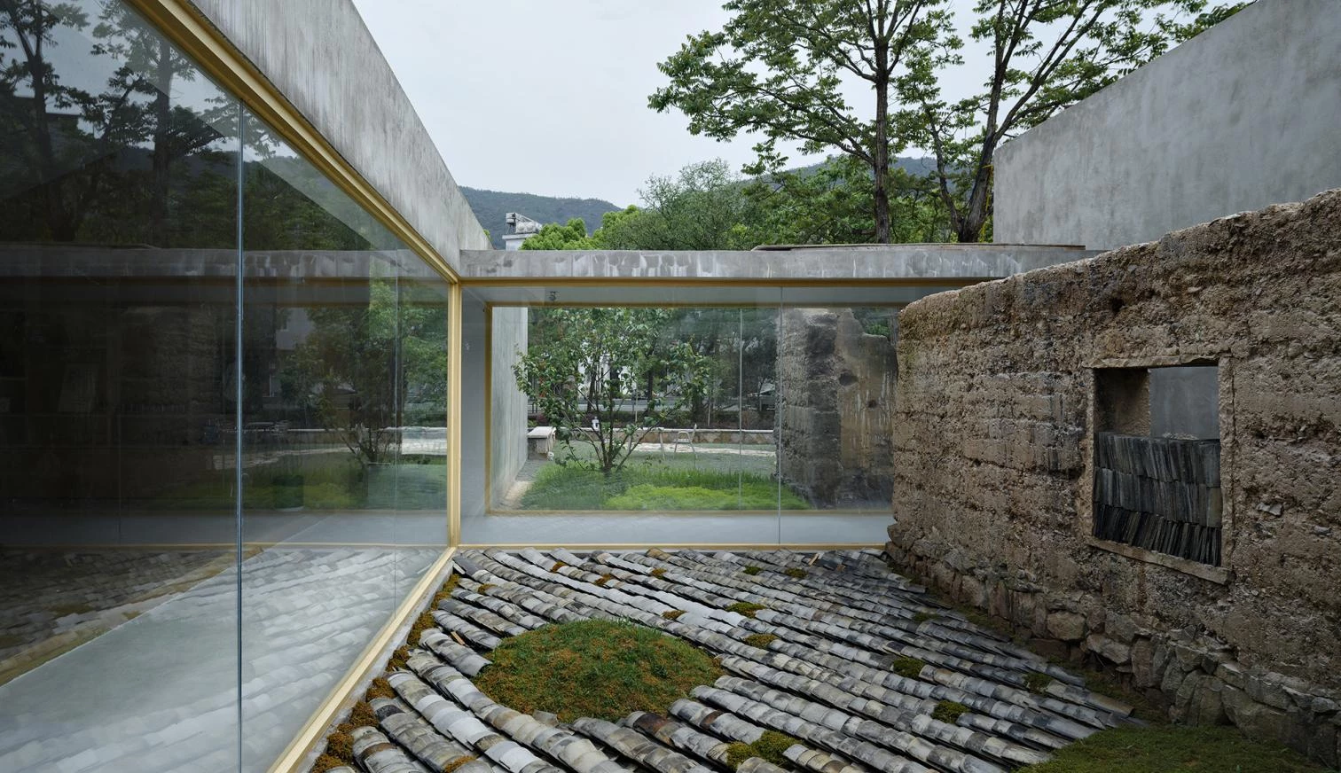 Casa de los aldeanos en Wanghu