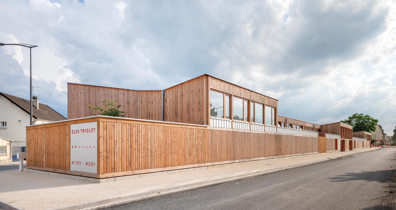 Elsa Triolet nursery school in Mitry-Mory