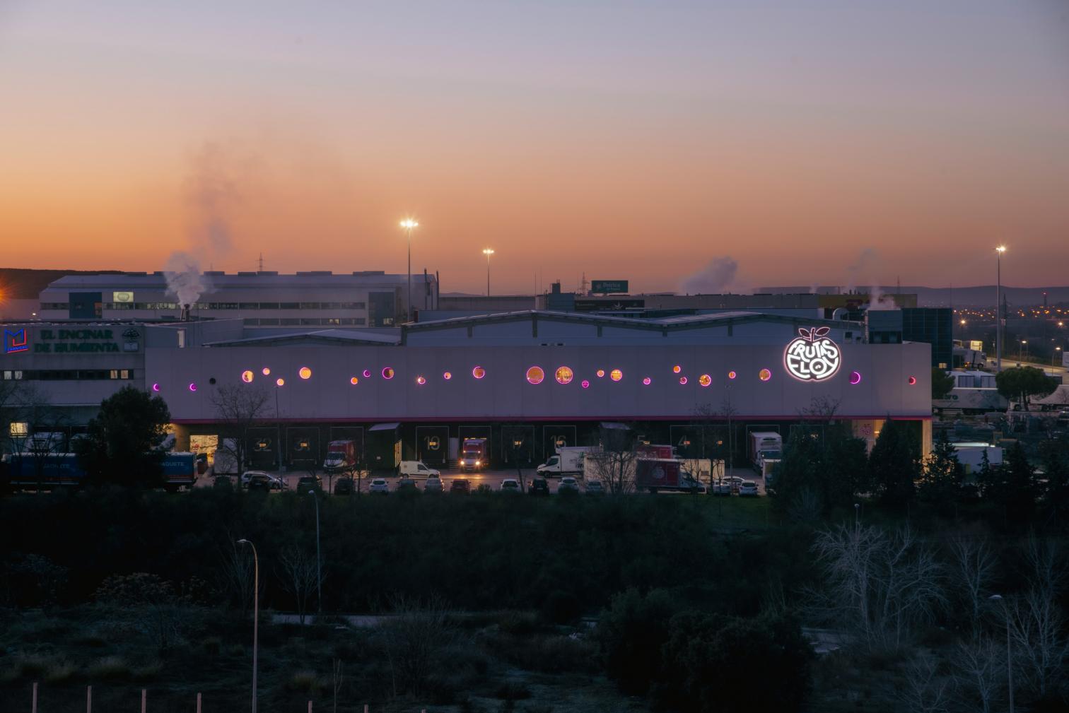 Frutas Eloy, Nave y oficinas en Mercamadrid, Vallecas.