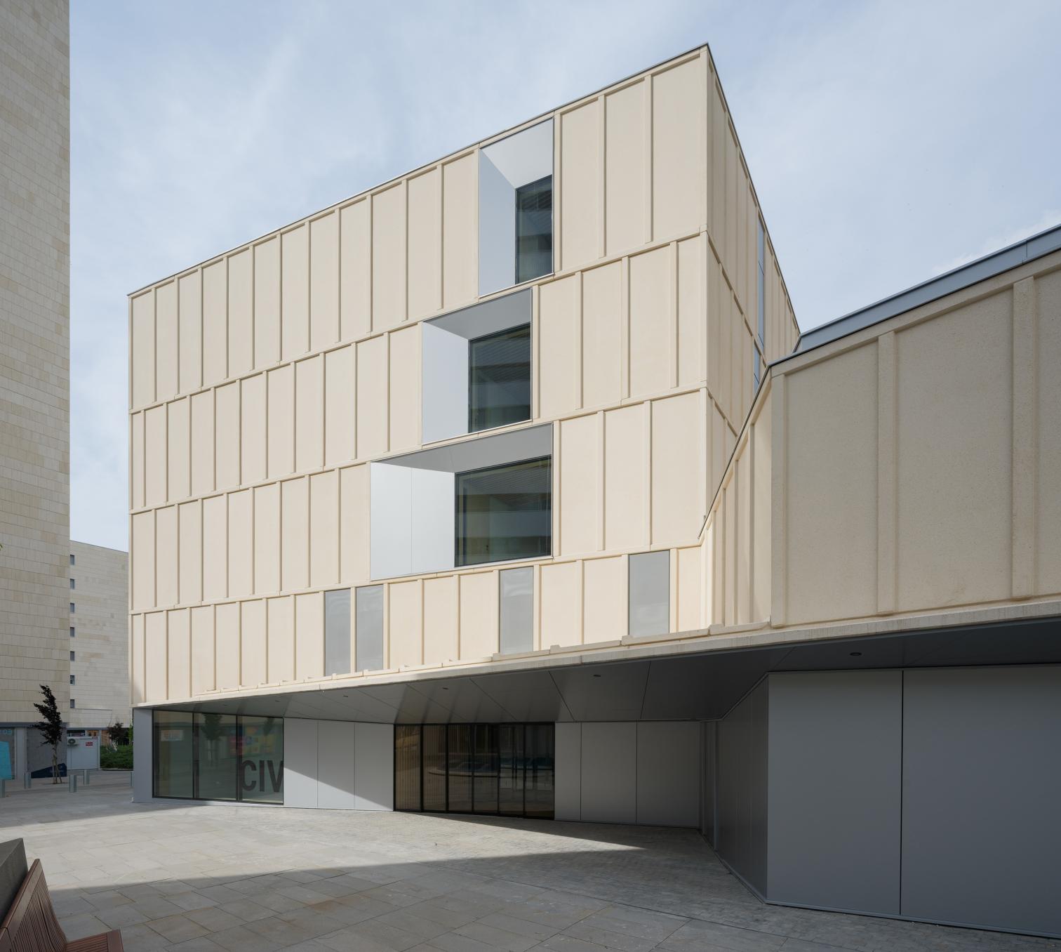 Civivox Salesianos civic center in Pamplona