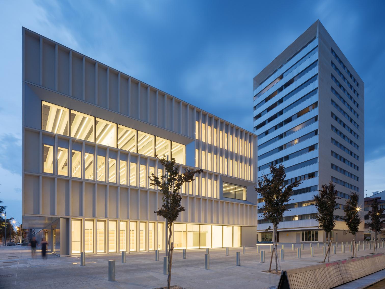 Civivox Salesianos civic center in Pamplona