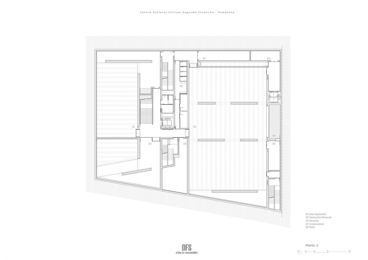 Civivox Salesianos civic center in Pamplona