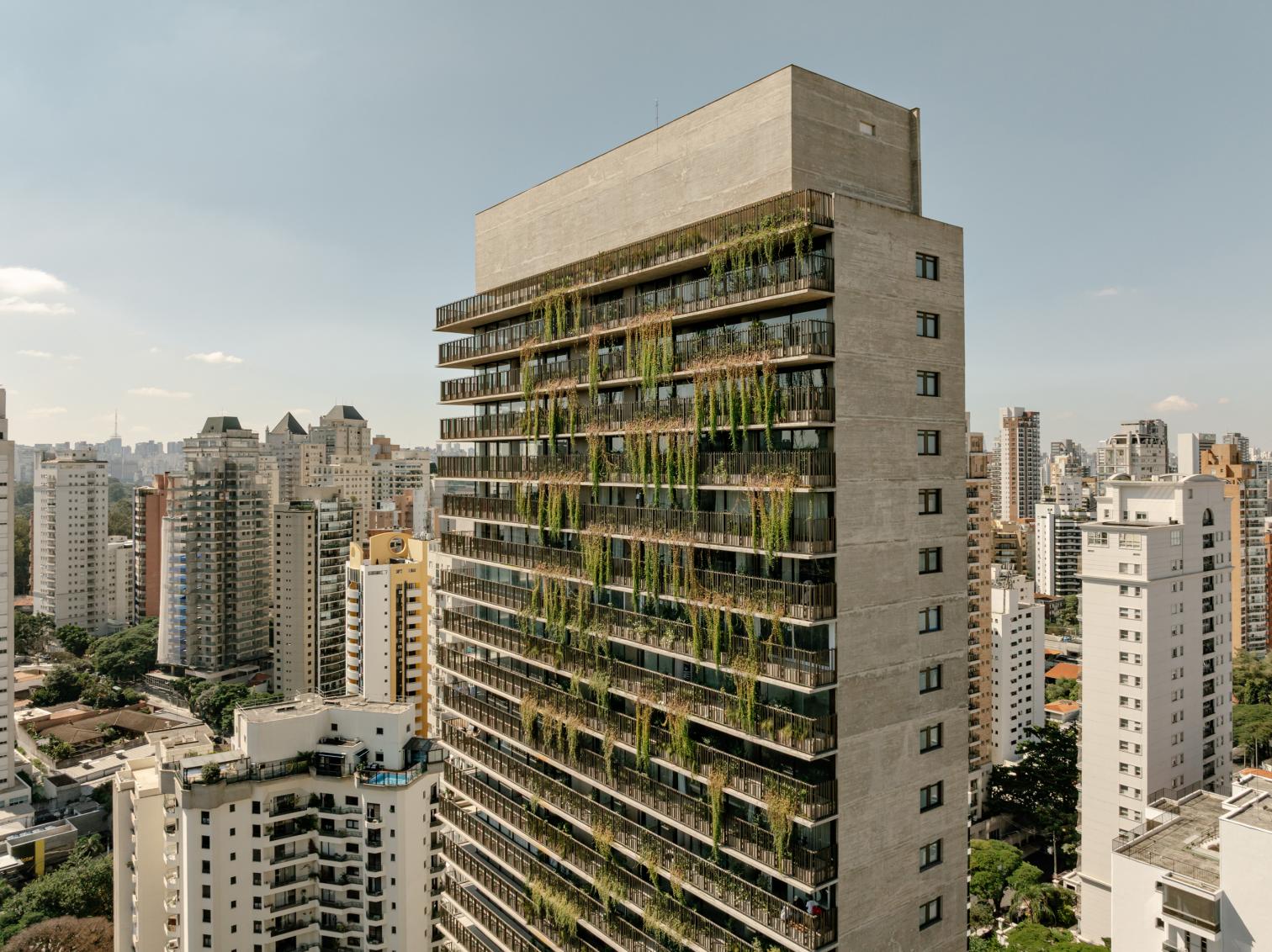Edificio residencial Ibaté en São Paulo