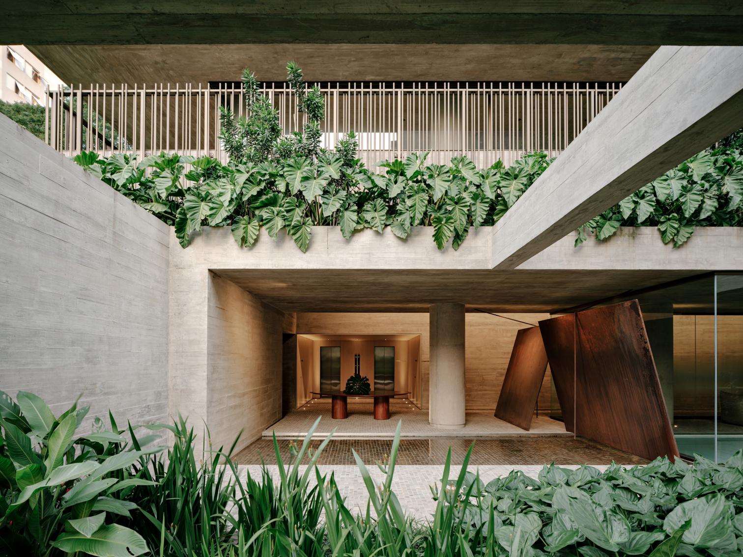 Edificio residencial Ibaté en São Paulo