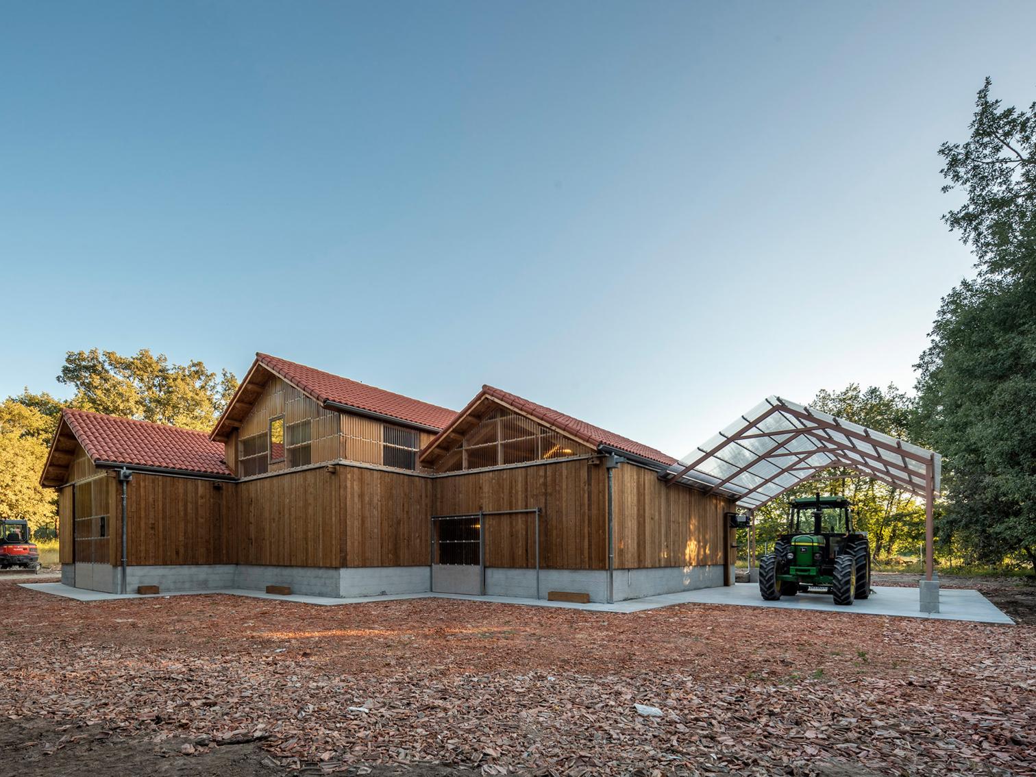Alpendre Rectoral Santiago de Rabeda en Taboadela