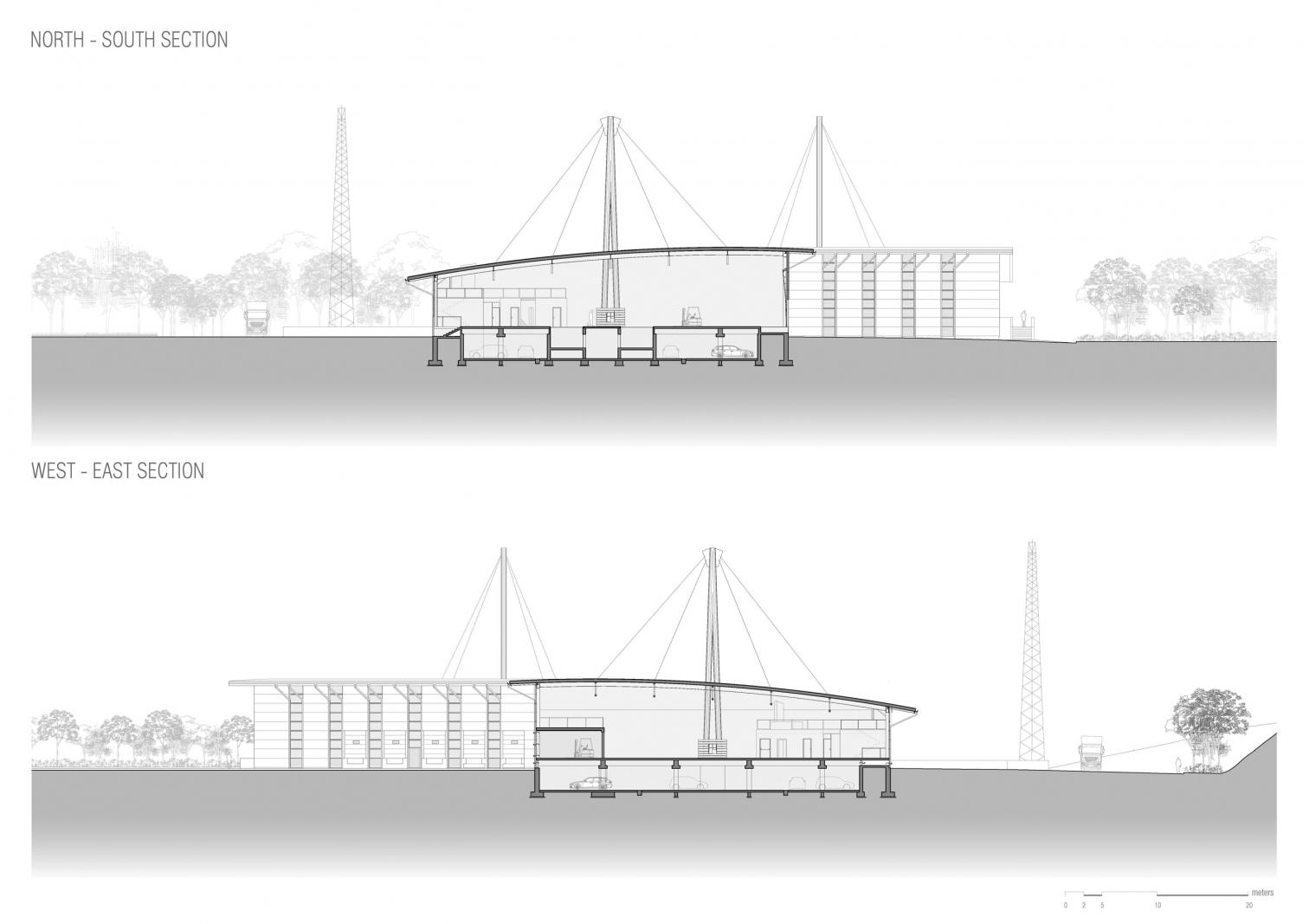 Almacén logístico para D.B. Group en Montebelluna