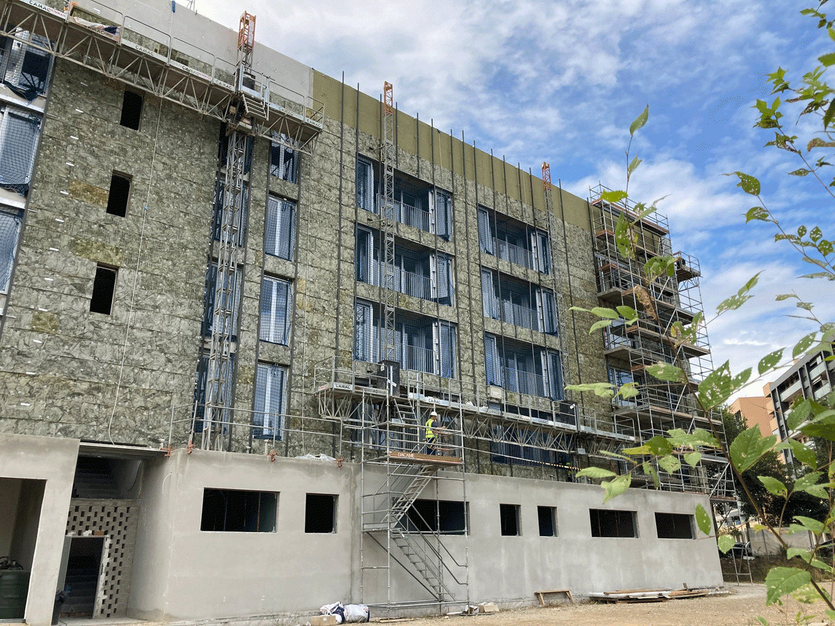 Varios ensayos demuestran la idoneidad de la lana URSA TERRA Vento Plus T0003, sin velo, para fachada ventilada