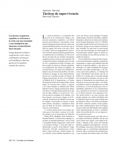 Un sismo en el sistema