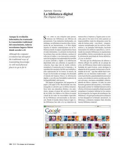 Un sismo en el sistema